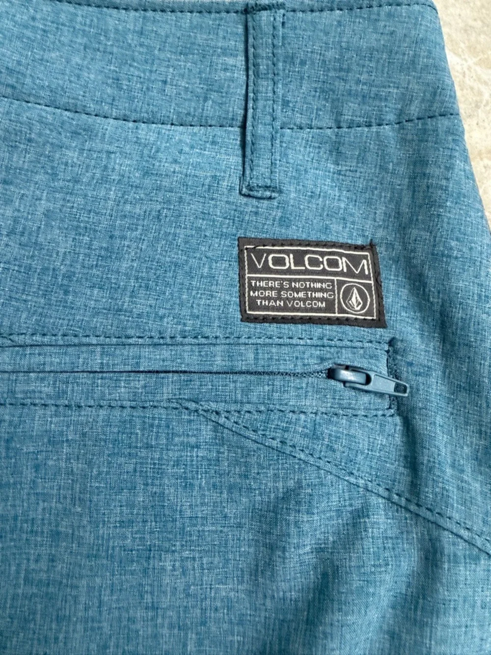 Volcom Men's Blue Surf and Turf Shorts